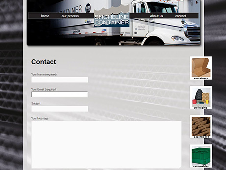 Shoreline Container - Home Page
